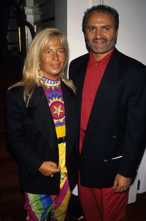 irene rigola e santo versace|gianni versace.